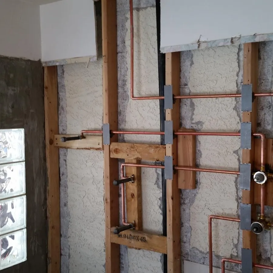 Copper pipe installation for Burst Pipe Repair in Burbank
